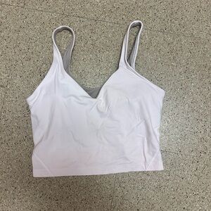 White lululemon align tank top